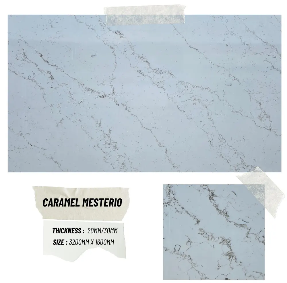 A&M Marble & Stone sample 30 stone material sample for worktops and interiors