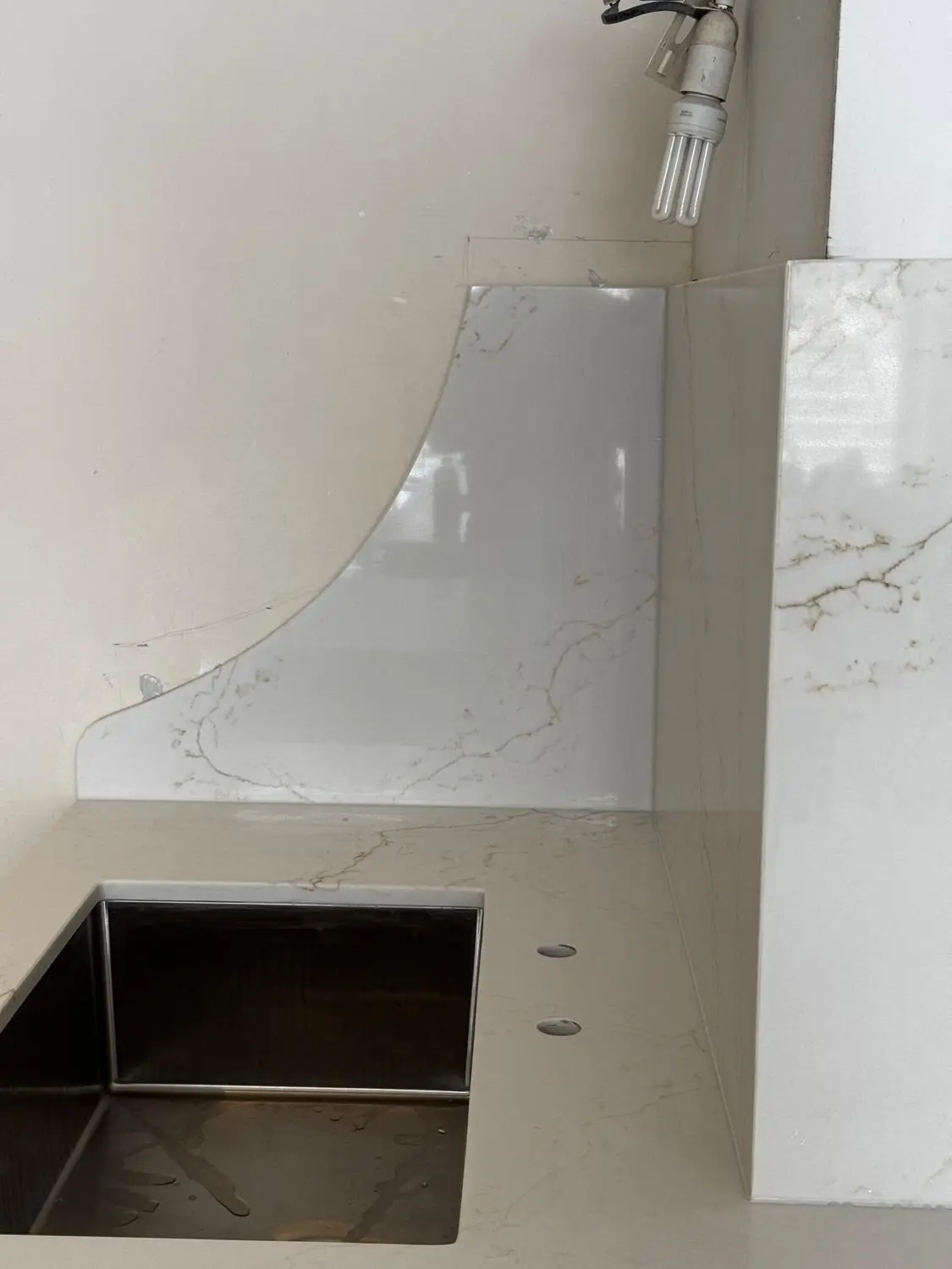 Recent marble and stone installation project by A&M Marble & Stone