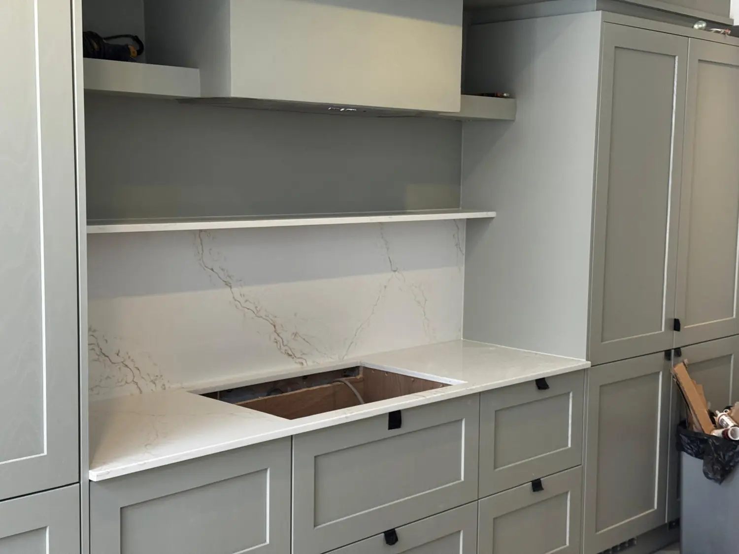 Recent marble and stone installation project by A&M Marble & Stone
