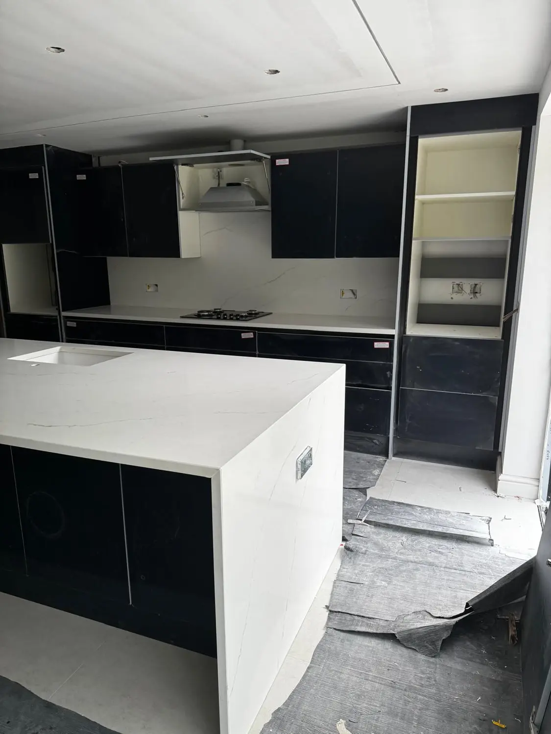 Recent marble and stone installation project by A&M Marble & Stone