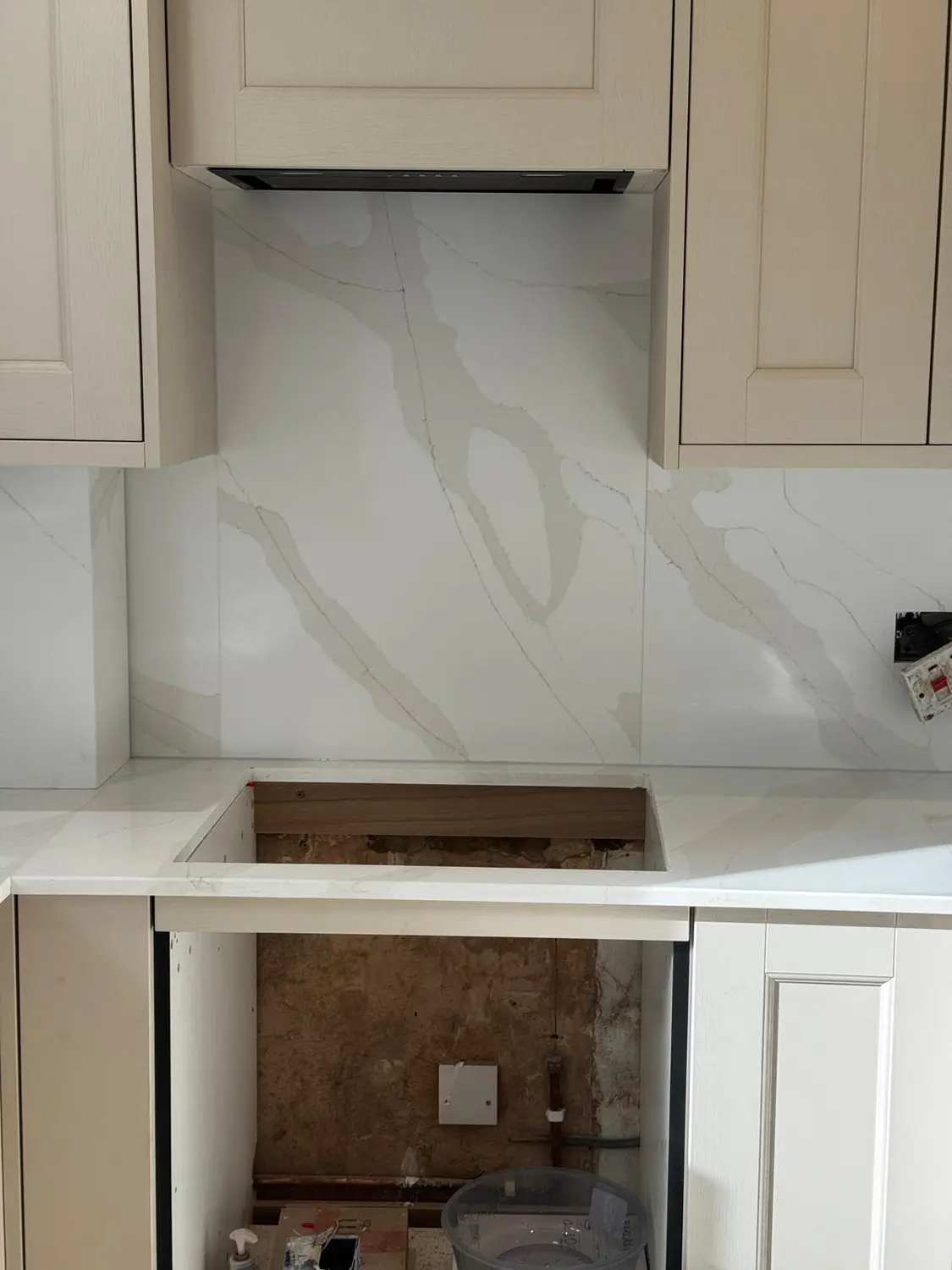 Recent marble and stone installation project by A&M Marble & Stone