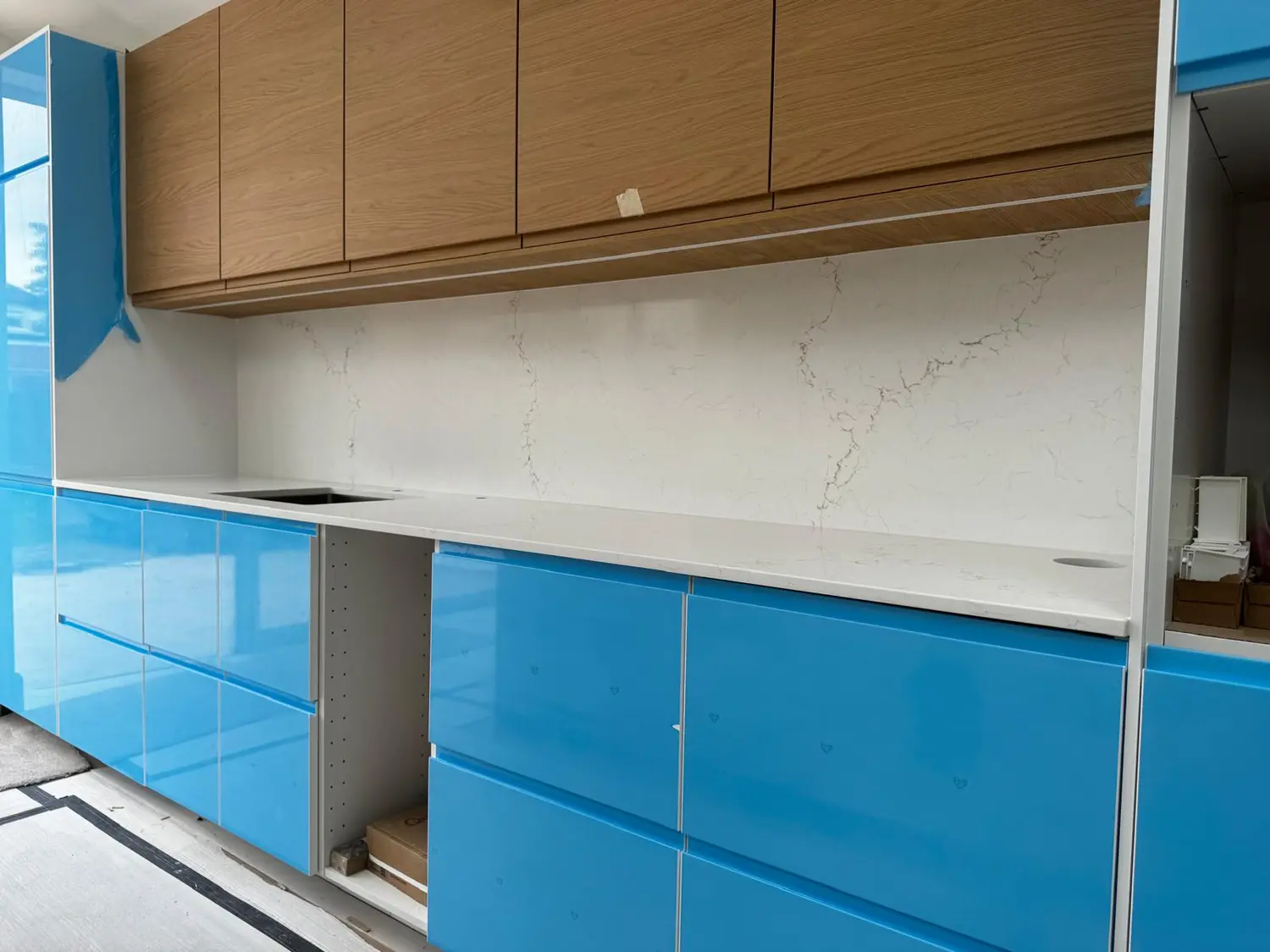 Recent marble and stone installation project by A&M Marble & Stone