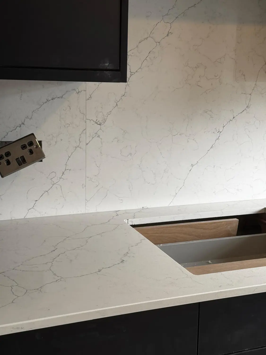 Recent marble and stone installation project by A&M Marble & Stone